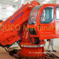 6T12M กำหนดเอง Knuckle Boom Marine Crane